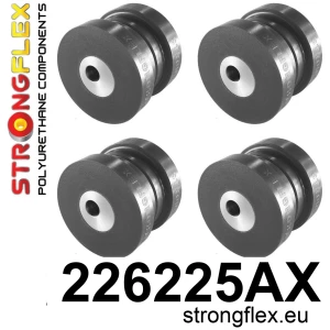 Strongflex Audi / Volkswagen Achteras-subframe rubber SPORT ZWART – 221762AX