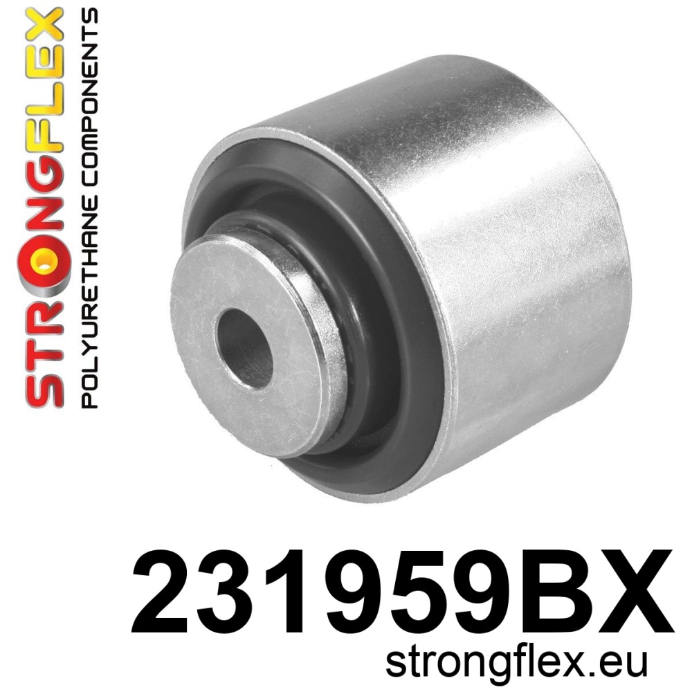 Strongflex Volvo S60 / S80 / V70 Achteras rubberset ZWART – 236205BX