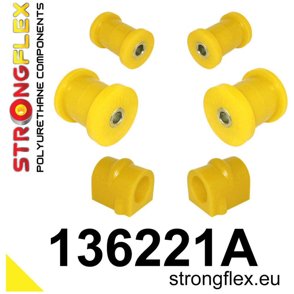Strongflex Opel Vauxhall Kit de silentblocs de suspension avant SPORT – 136221A