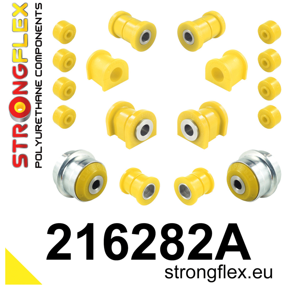 Strongflex Toyota Voorste suspension en ream balk rubberset SPORT – 216282A