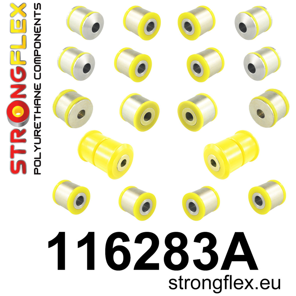 Strongflex Mercedes Rear suspension bush kit AMG SPORT – 116283A