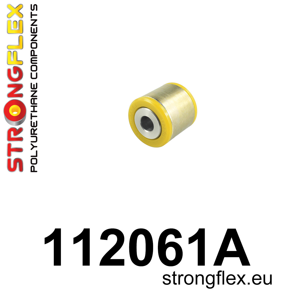 Strongflex Mercedes Achteras onderste draagarm rubber SPORT – 112061A 1 Strongflex Mercedes Achteras onderste draagarm rubber SPORT – 112061A