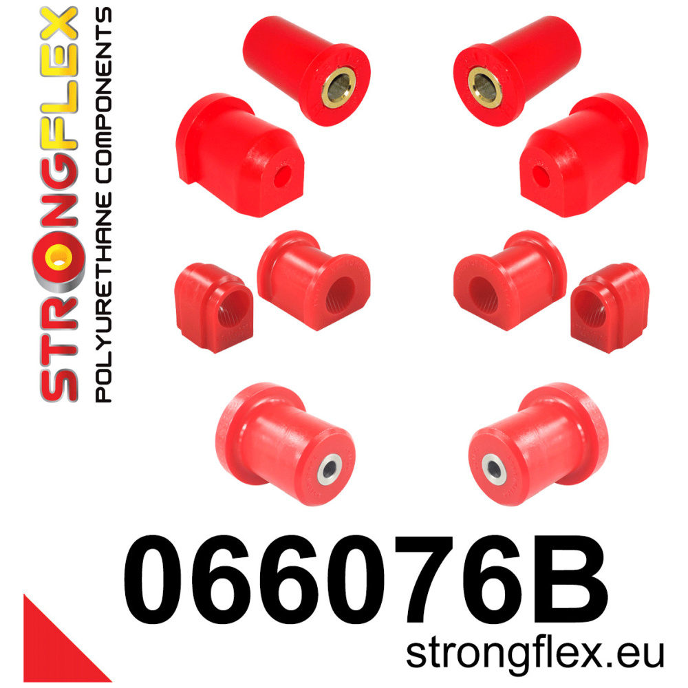 Strongflex Fiat Voorste suspension en ream balk rubberset – 066076B