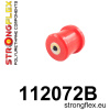 Strongflex Mercedes Voorste draagarm – voorste rubber – 112072B