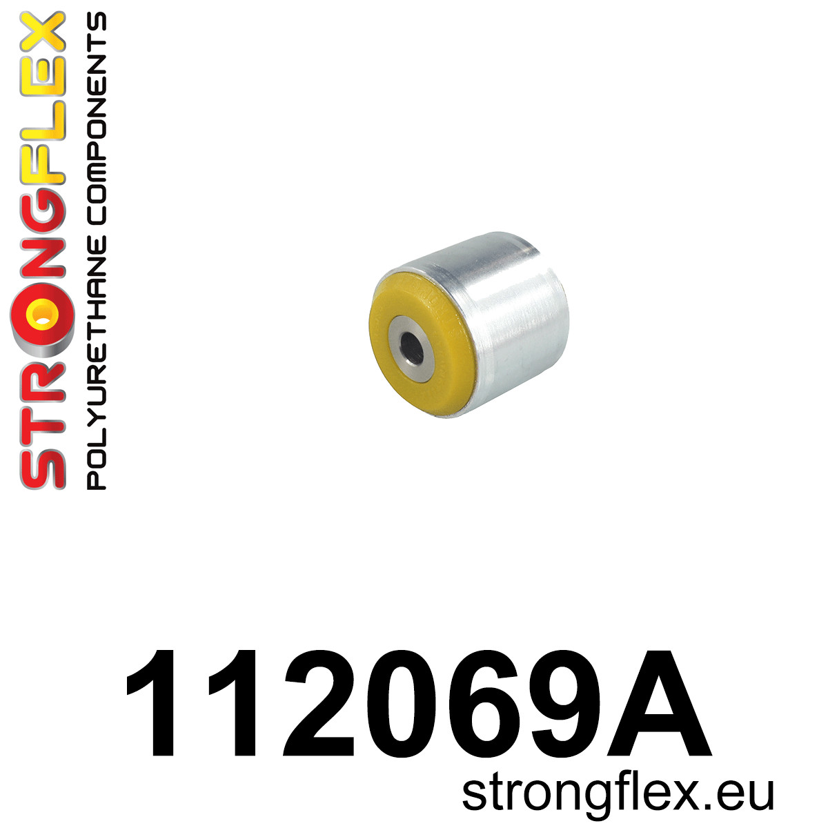 Strongflex Mercedes Voorste differentieel rubbering - right SPORT – 112069A 1 Strongflex Mercedes Voorste differentieel rubbering - right SPORT – 112069A