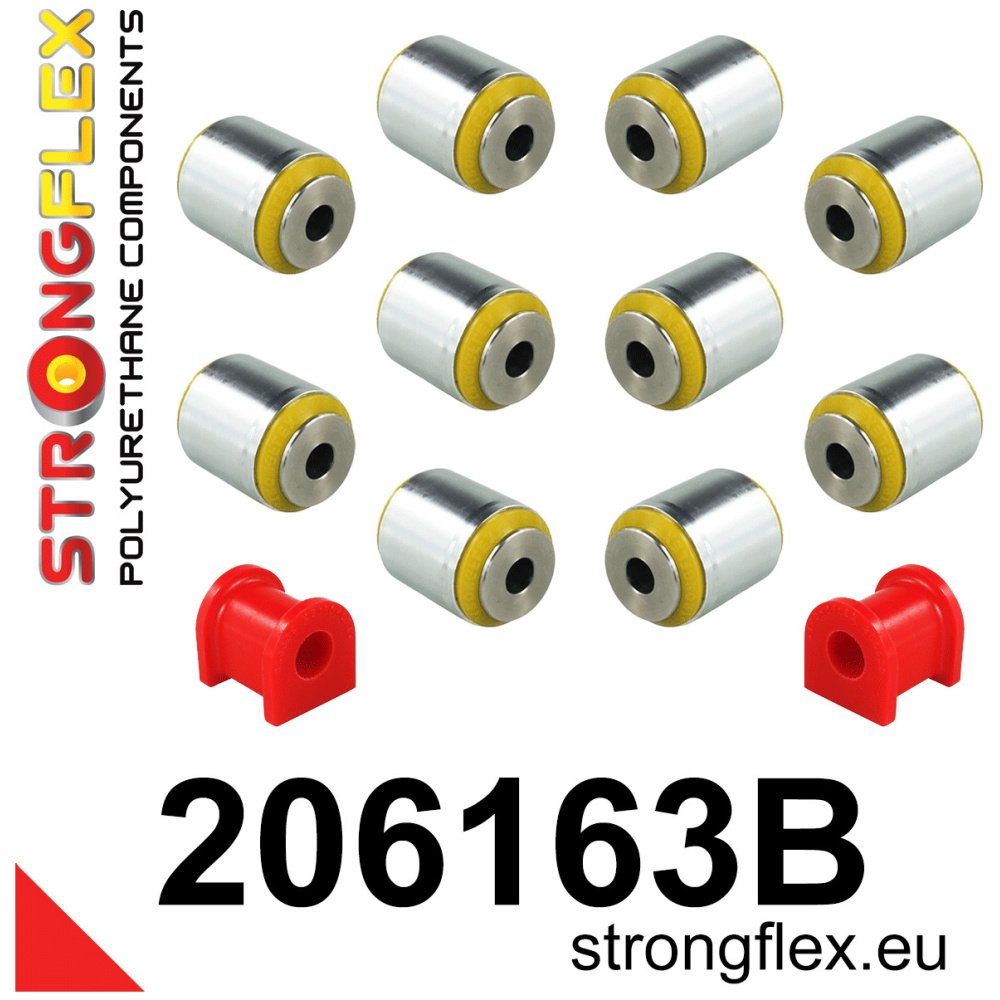 Strongflex Suzuki Achterste ophangrubberset – 206163B