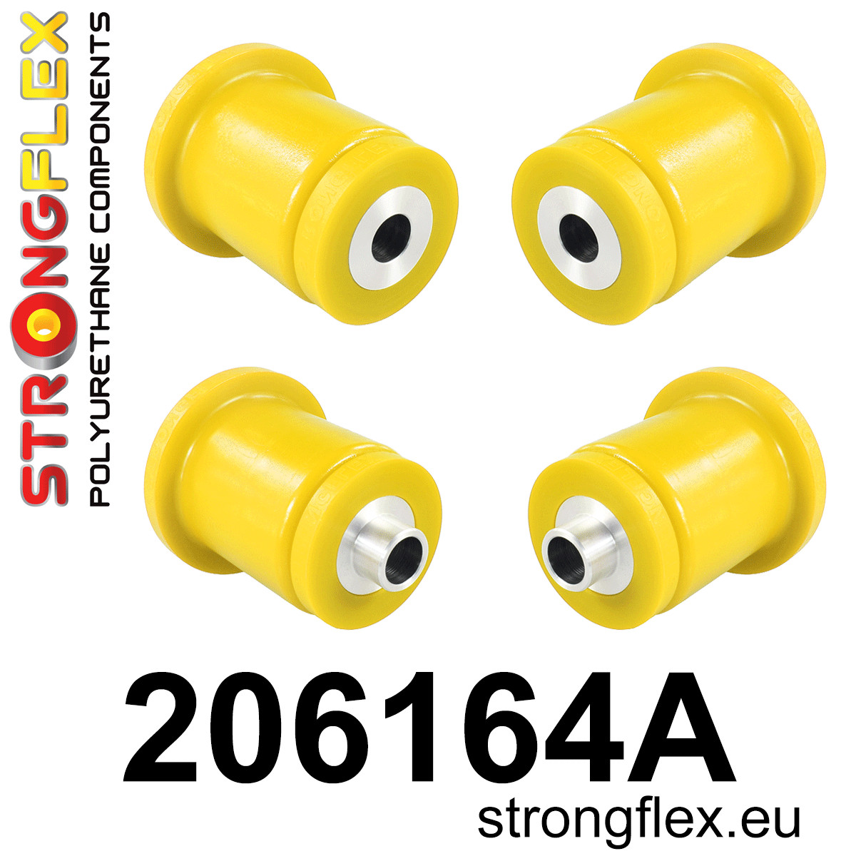 Strongflex Suzuki Voorste subframe rubberset SPORT – 206164A 1 Strongflex Suzuki Voorste subframe rubberset SPORT – 206164A