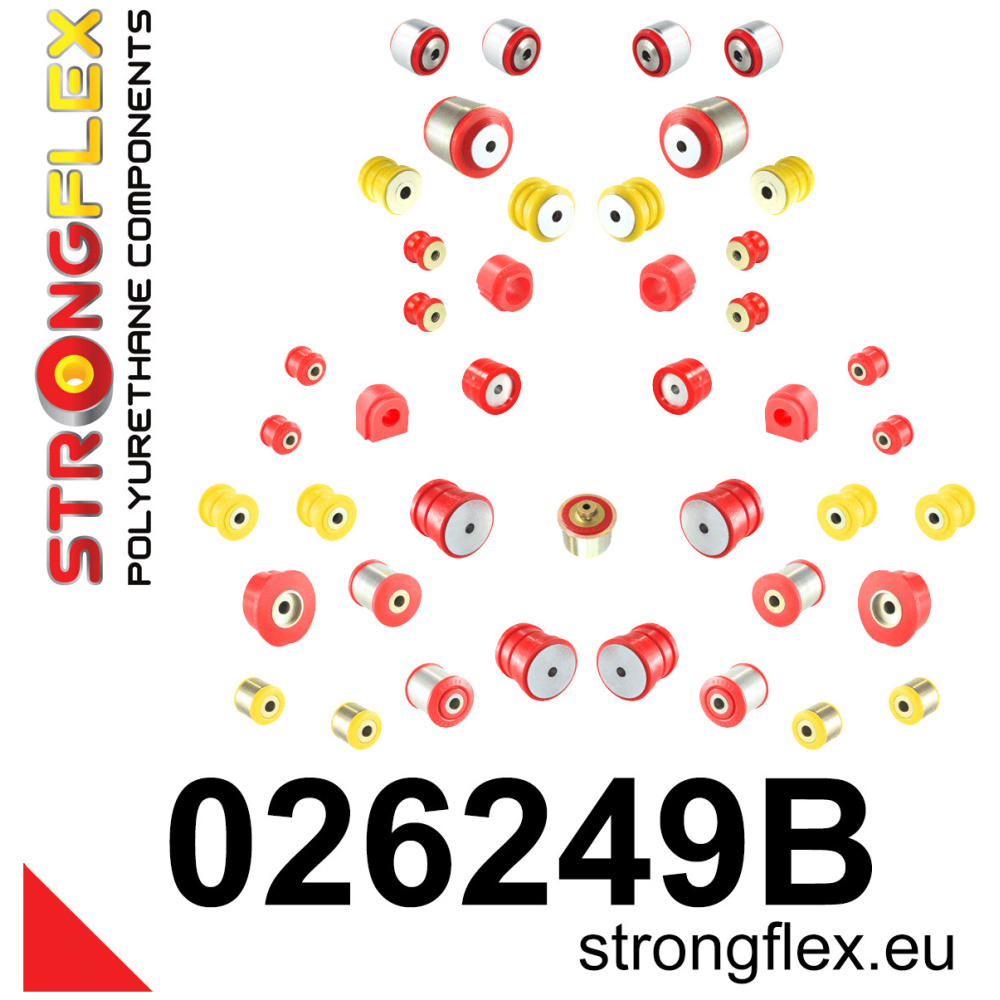 Strongflex Audi Complete polyurethaan ophangrubberset – 026249B