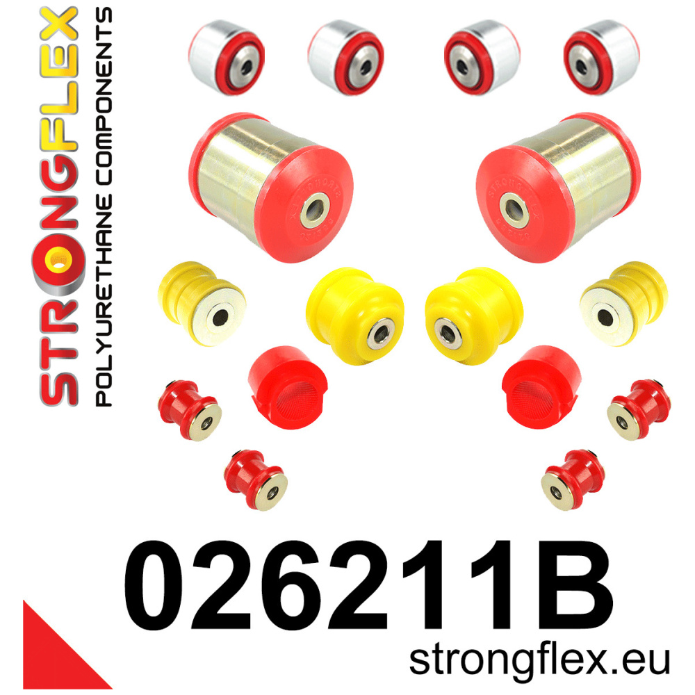 Strongflex Audi Voorste ophangrubberset – 026211B