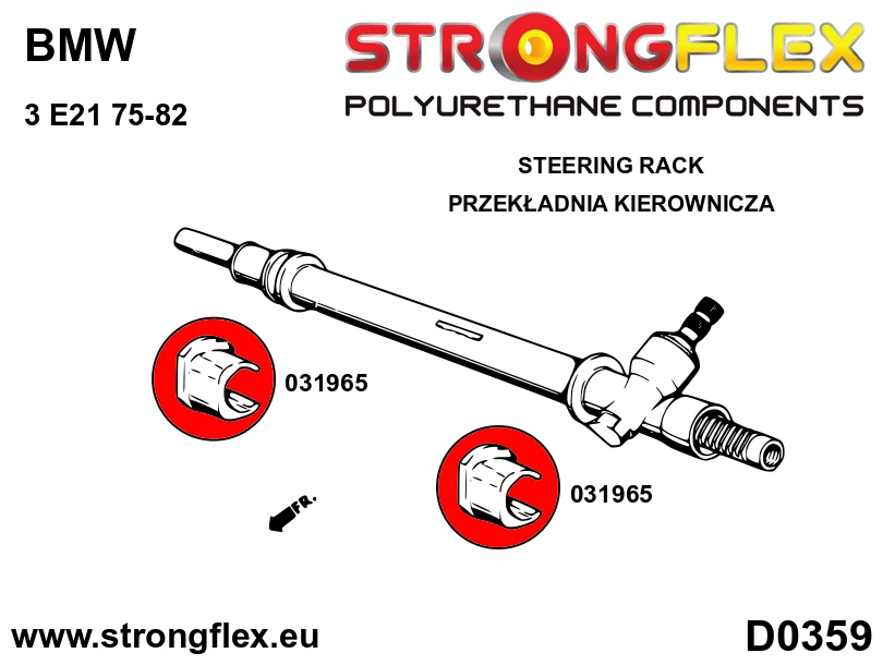 Strongflex BMW E21 Complete Ophangrubber Set – 036098B 14 Strongflex BMW E21 Complete Ophangrubber Set – 036098B – Image 14