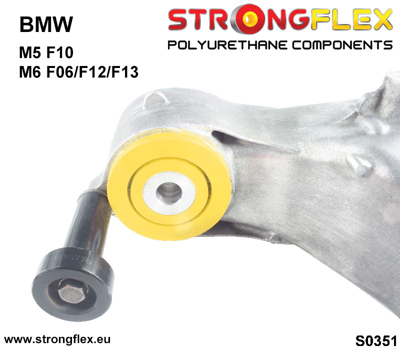 Strongflex BMW F10/F11/F06 Achterste differentieelrubber SPORT – 032056A 4 Strongflex BMW F10/F11/F06 Achterste differentieelrubber SPORT – 032056A - Image 4