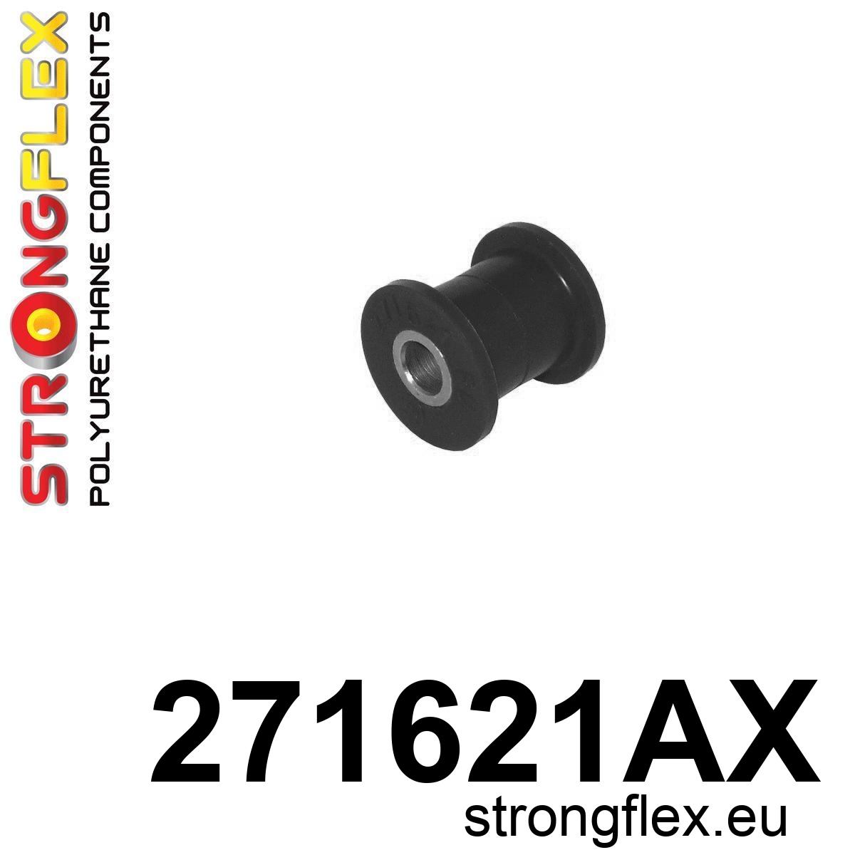 Strongflex Subaru Stuurhuis steun rubber SPORT – 271621AX ZWART 1 Strongflex Subaru Stuurhuis steun rubber SPORT – 271621AX ZWART