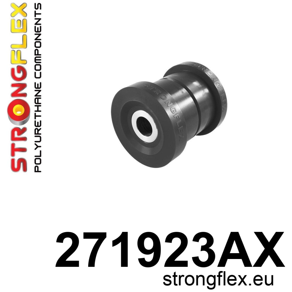 Strongflex Subaru Kit de silentblocs de berceau arrière SPORT – 276256AX NOIR