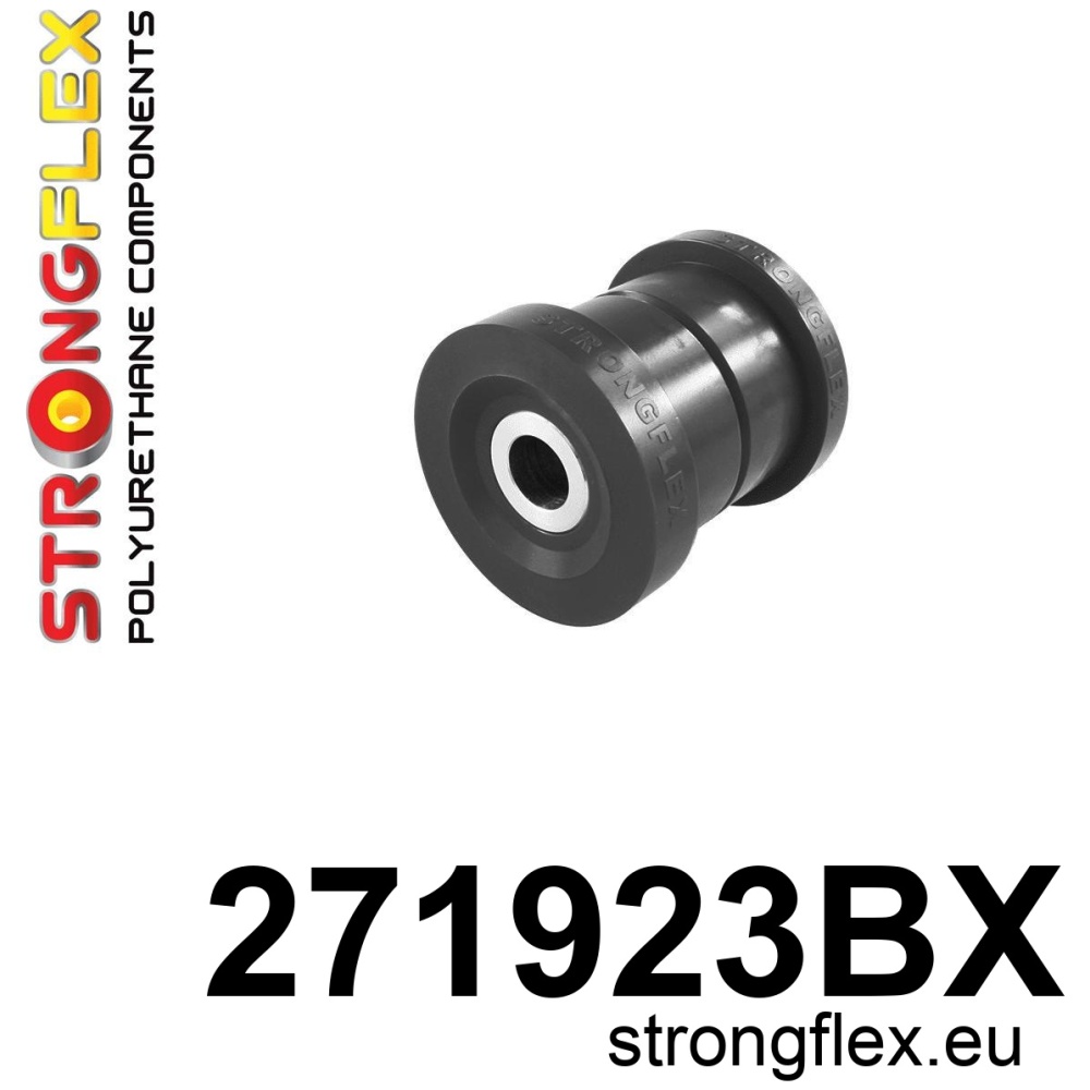 Strongflex Subaru Achterste subframe – voorste rubber – 271923BX ZWART