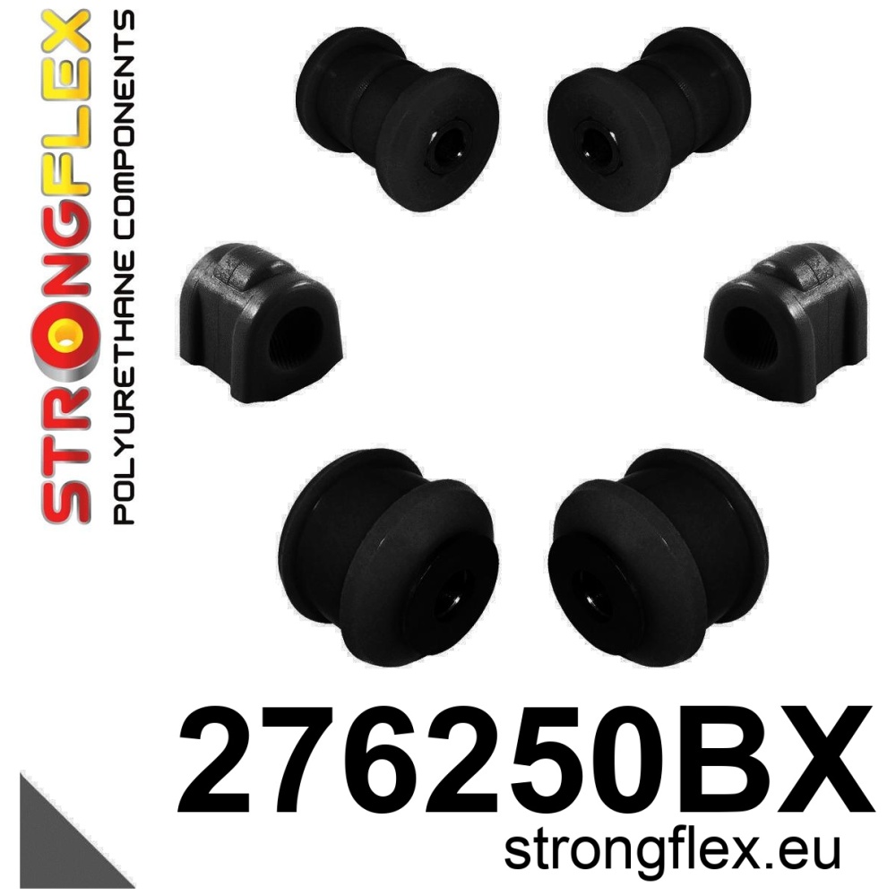 Strongflex Subaru Fahrwerksbuchsensatz vorne – 276250BX SCHWARZ