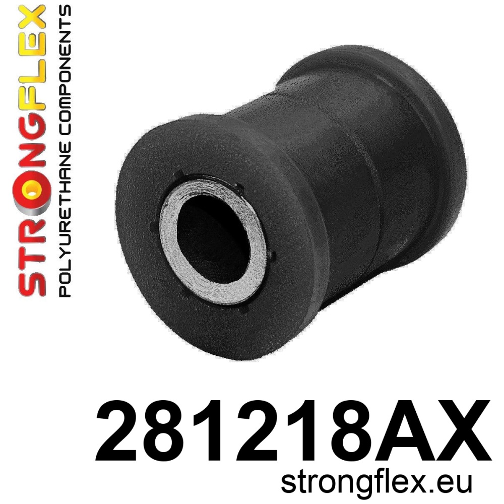 Strongflex Nissan Achterste draagarm rubber SPORT – 281218AX ZWART