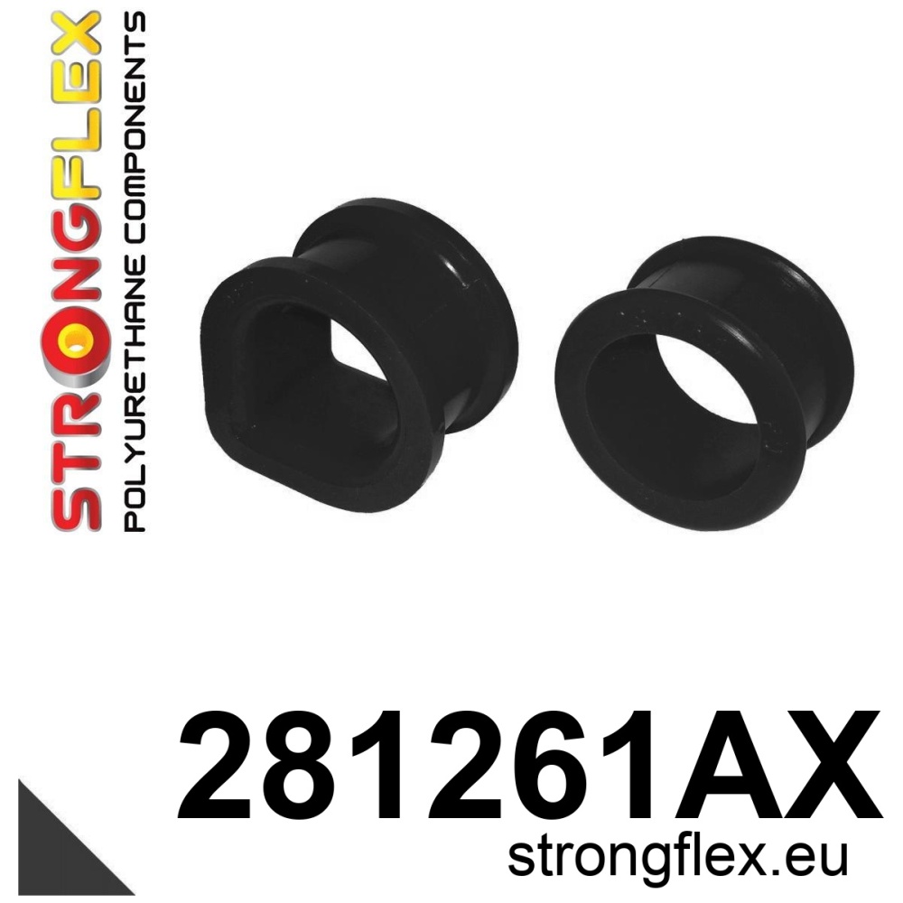 Strongflex Nissan Stuurhuis steun rubber SPORT – 281261AX ZWART