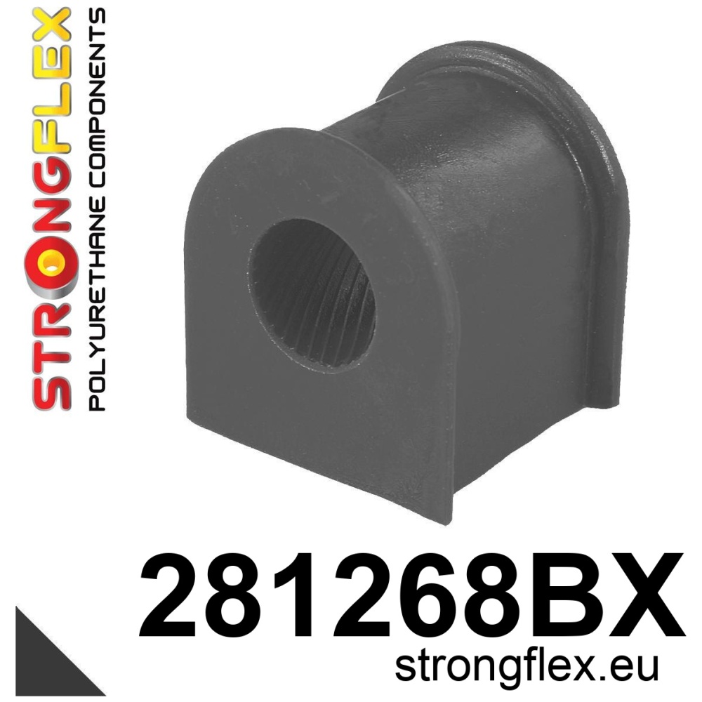 Strongflex Nissan Achterste stabilisator rubber – 281268BX ZWART
