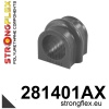 Strongflex Nissan Voorste stabilisator steun GT-R SPORT – 281401AX ZWART