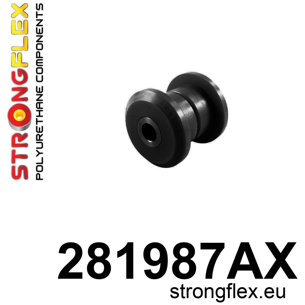 Strongflex Infiniti Voorste draagarm – voorste rubber SPORT – 281987AX ZWART