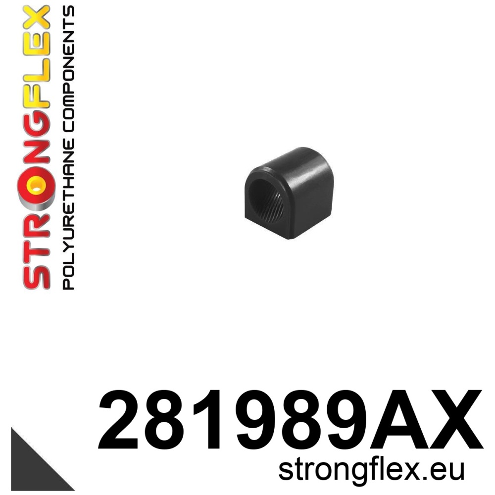 Strongflex Nissan Voorste stabilisatorrubber SPORT – 281989AX ZWART