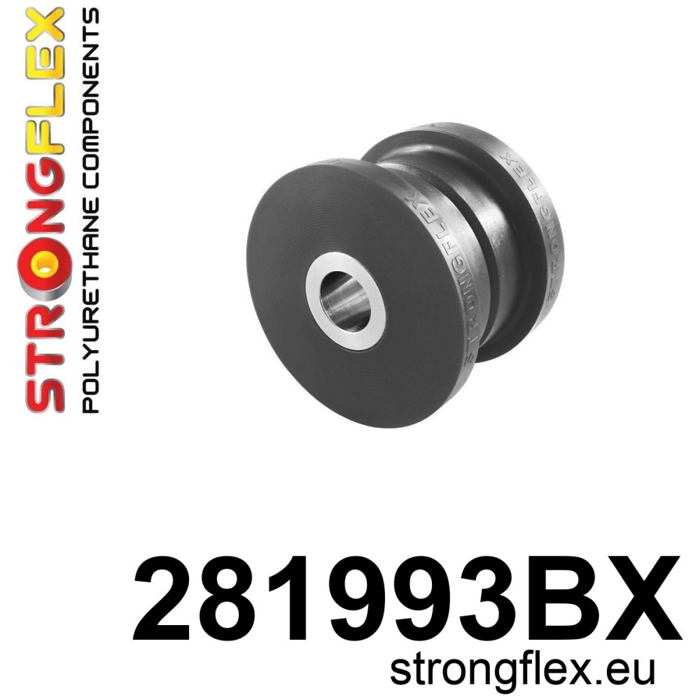 Strongflex Nissan Achterste balk rubber – 281993BX ZWART
