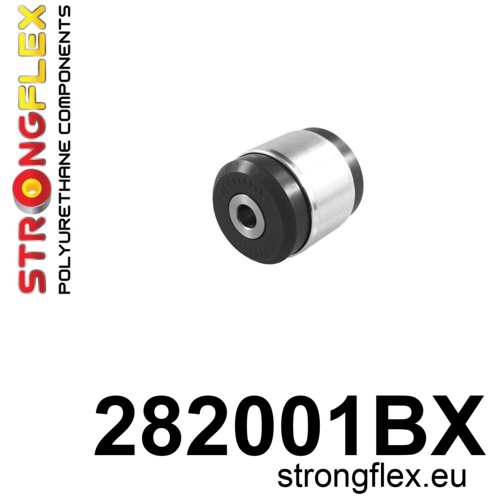 Strongflex Renault Voorste draagarm – achterste rubber – 282001BX ZWART