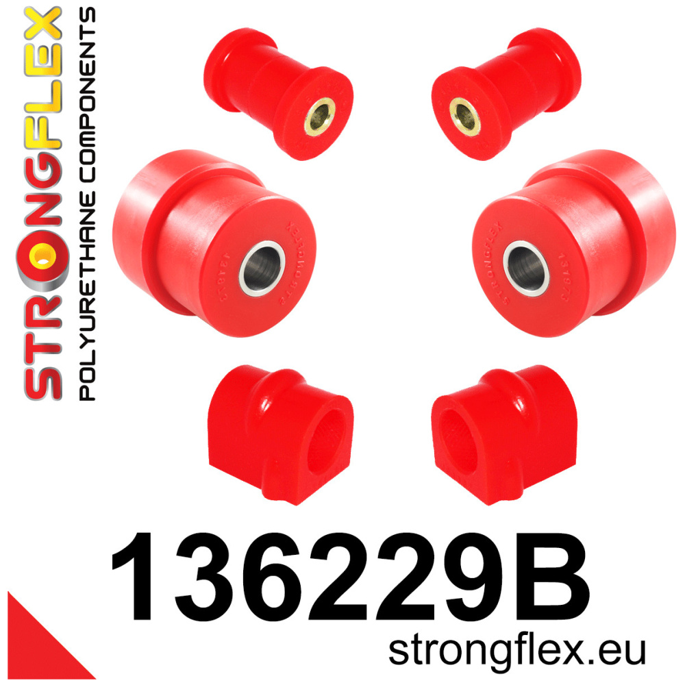 Strongflex Saab Fahrwerksbuchsensatz vorne – 136229B