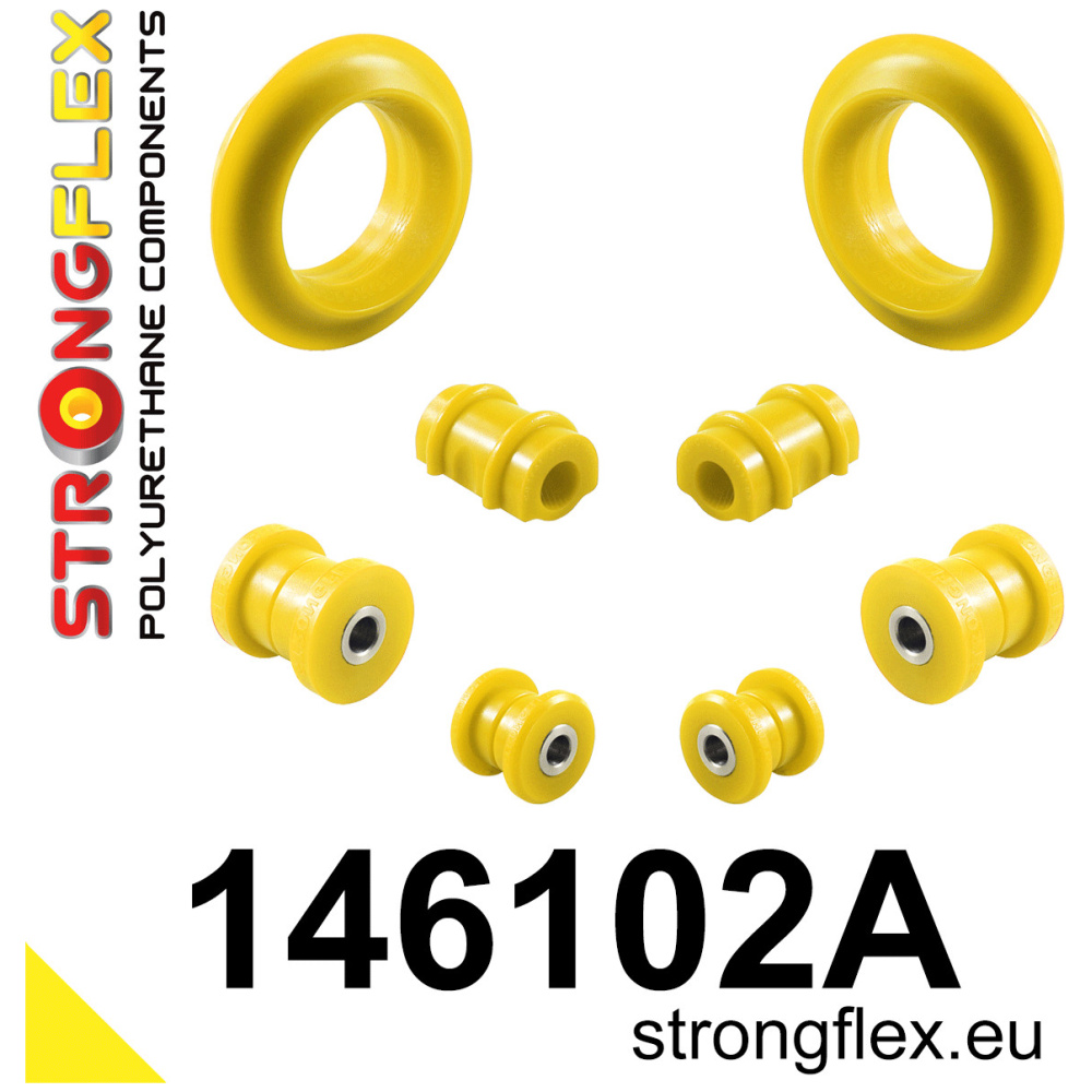 Strongflex Citroën Fahrwerksbuchsensatz vorne SPORT – 146102A