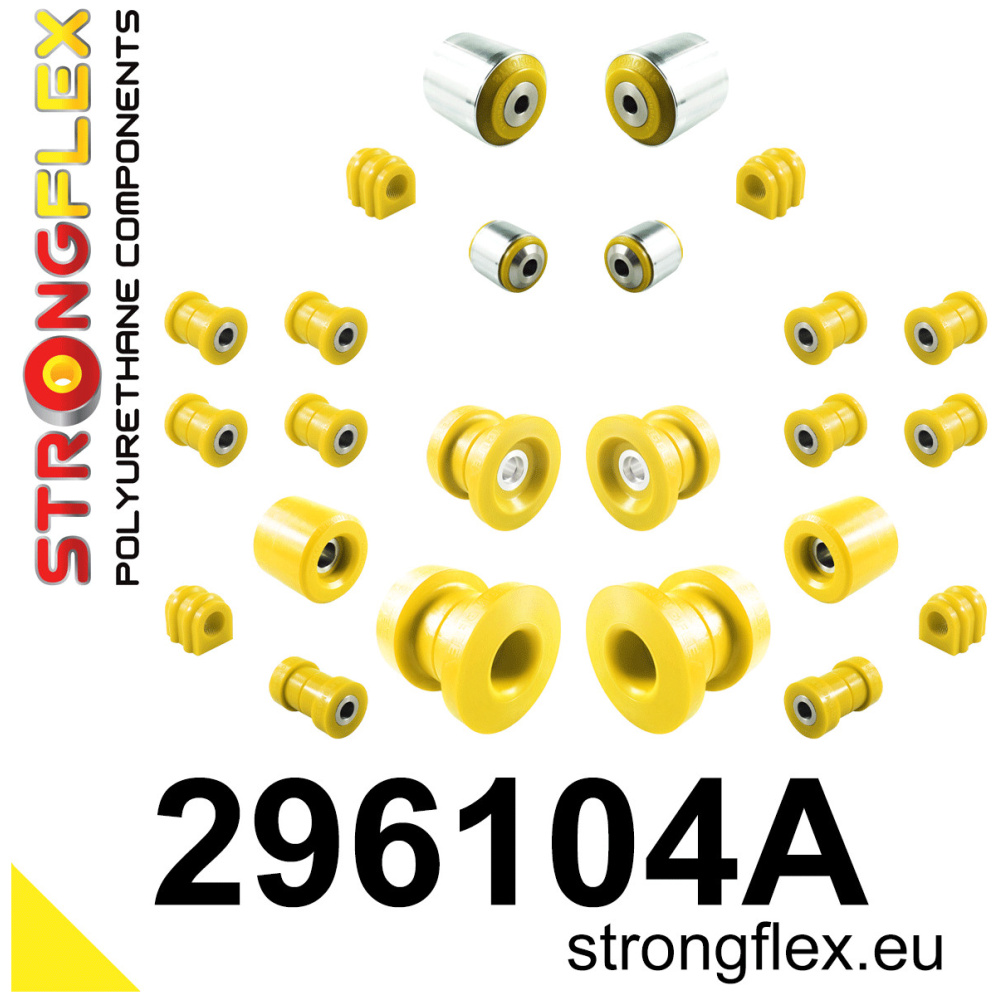 Strongflex Chevrolet Complete suspension bush kit SPORT – 296104A