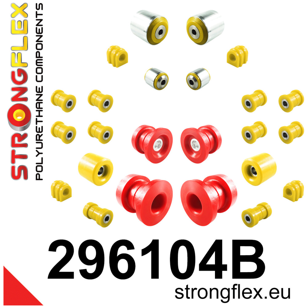 Strongflex Chevrolet Complete ophangrubberset – 296104B