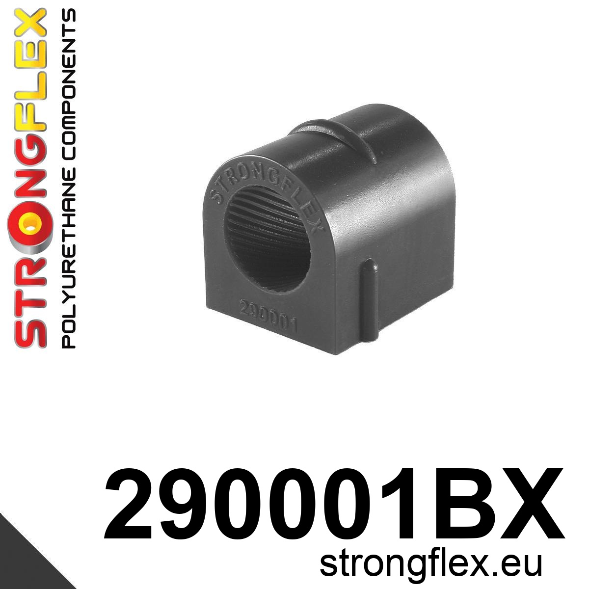 Strongflex Pontiac Voorste ophangrubberset – 296105BX ZWART 1 Strongflex Pontiac Voorste ophangrubberset – 296105BX ZWART