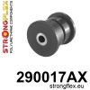 Strongflex De Tomaso Versnellingsbaksteun – achterste rubber SPORT – 290017AX ZWART