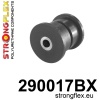 Strongflex De Tomaso Versnellingsbaksteun – achterste rubber – 290017BX ZWART