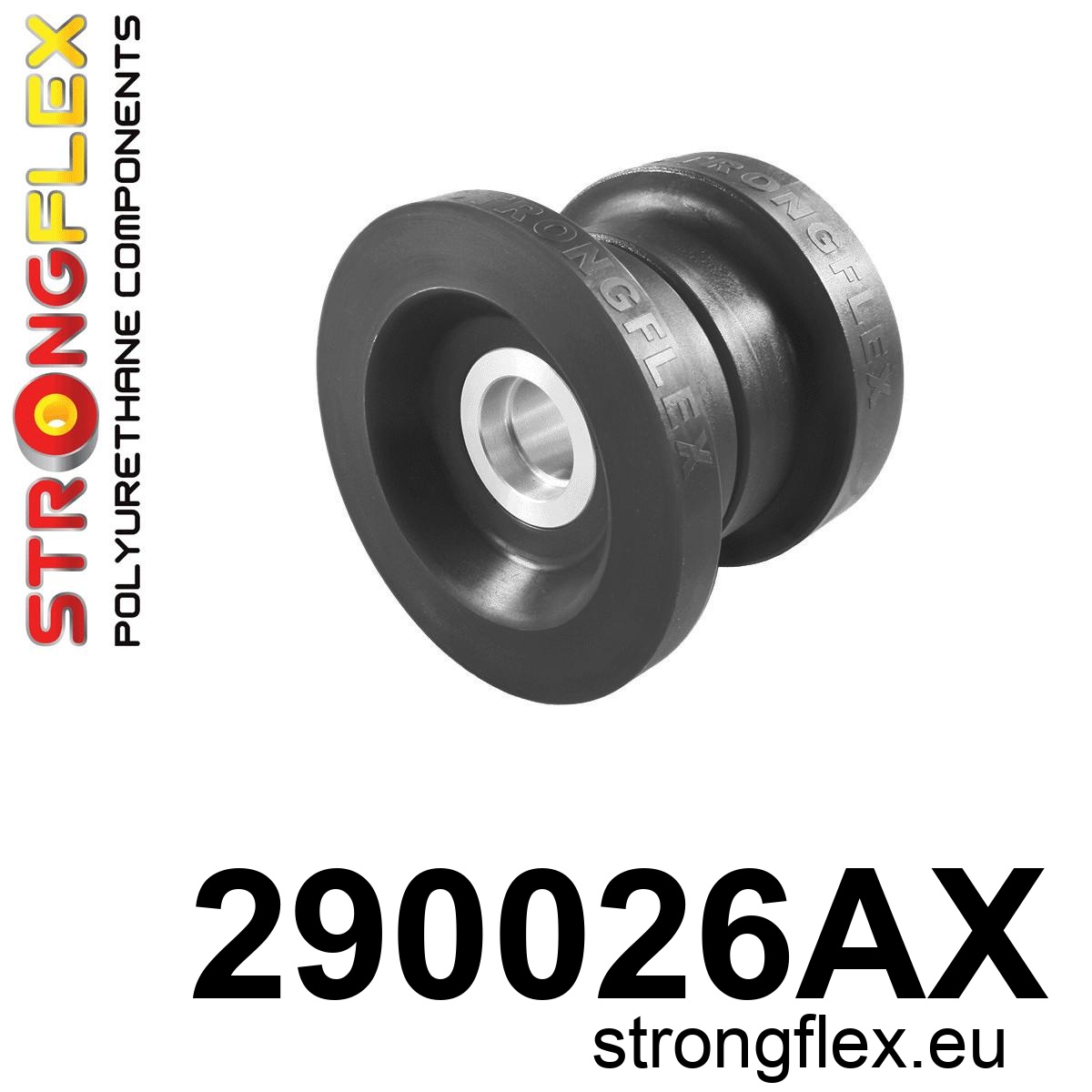 Strongflex Chevrolet Achterste subframe rubberset SPORT – 296103AX ZWART 1 Strongflex Chevrolet Achterste subframe rubberset SPORT – 296103AX ZWART