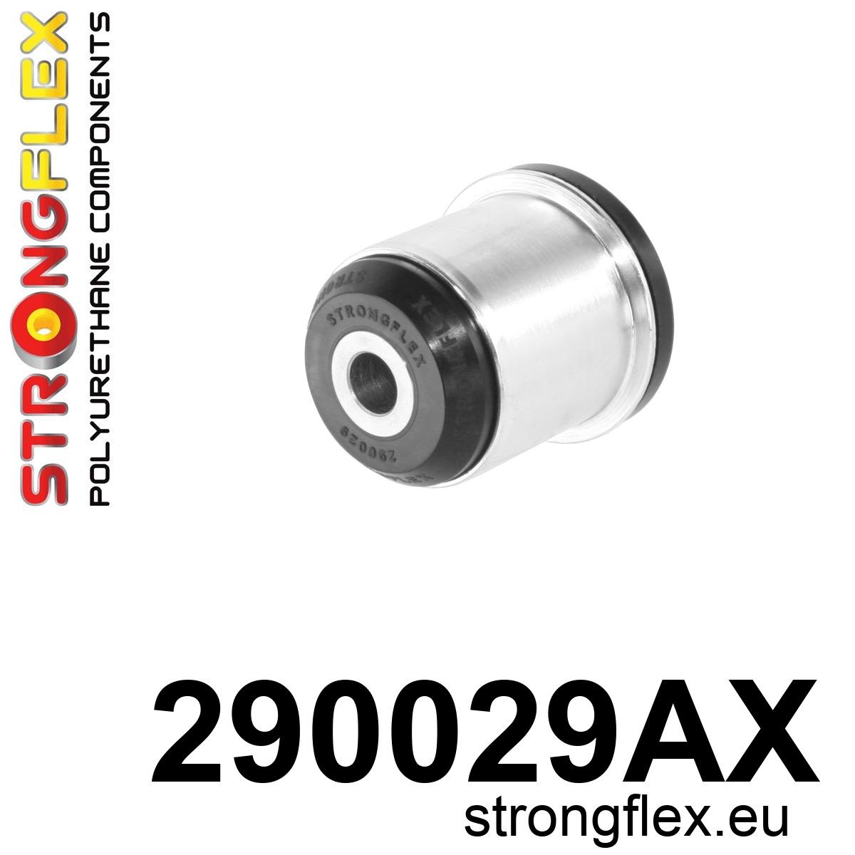 Strongflex Dodge Vooras bovenste draagarm rubber SPORT – 290029AX ZWART 1 Strongflex Dodge Vooras bovenste draagarm rubber SPORT – 290029AX ZWART