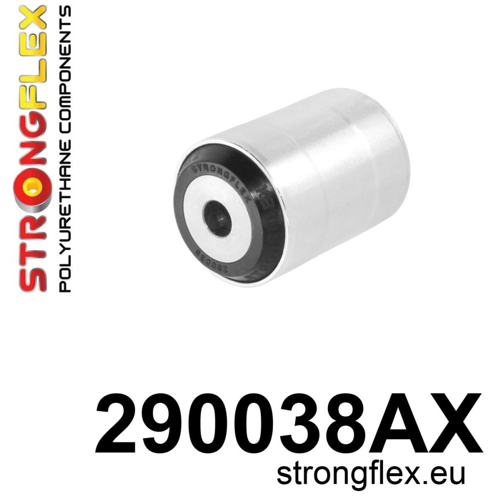 Strongflex Dodge Achterste onderste draagarm rubbering SPORT – 290038AX ZWART