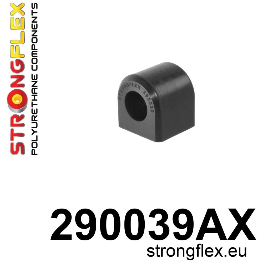 Strongflex Dodge Achterste stabilisator rubber SPORT – 290039AX ZWART