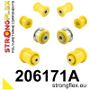 Strongflex Fiat Voorste suspension en ream balk rubberset SPORT – 206171A