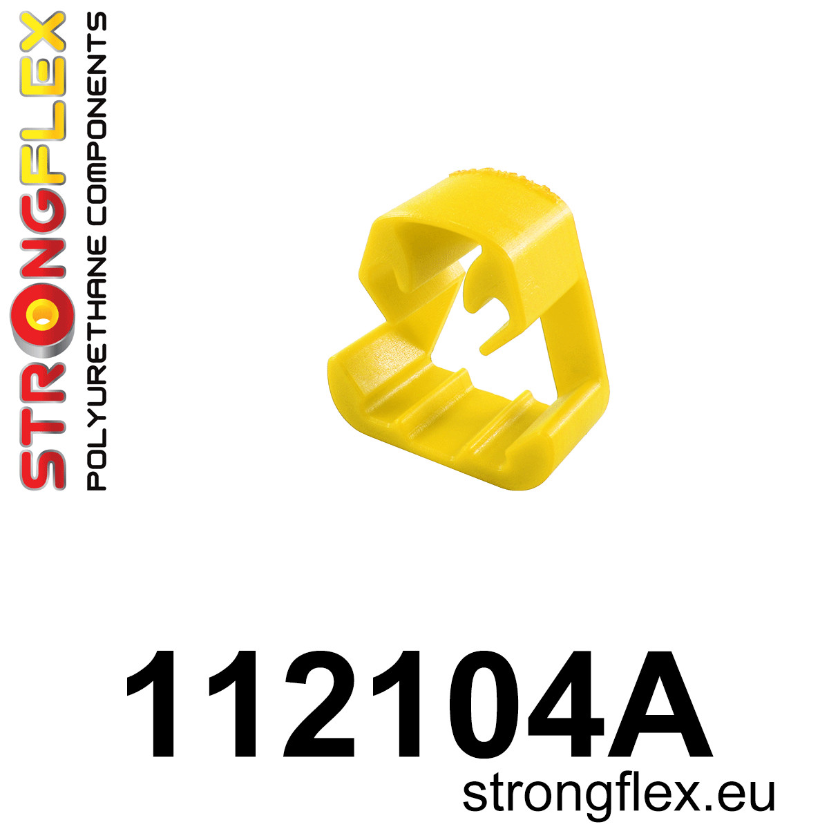 Strongflex Mercedes Upper engine mount insert SPORT – 112104AX ZWART 2 Strongflex Mercedes Upper engine mount insert SPORT – 112104AX ZWART - Image 2