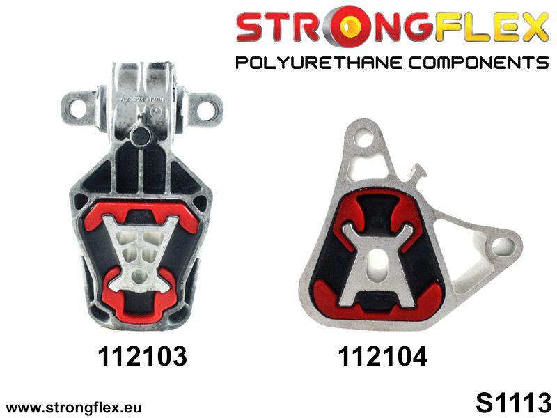 Strongflex Mercedes Einsatz für oberes Motorlager SPORT – 112104A 3 Strongflex Mercedes Einsatz für oberes Motorlager SPORT – 112104A – Bild 3