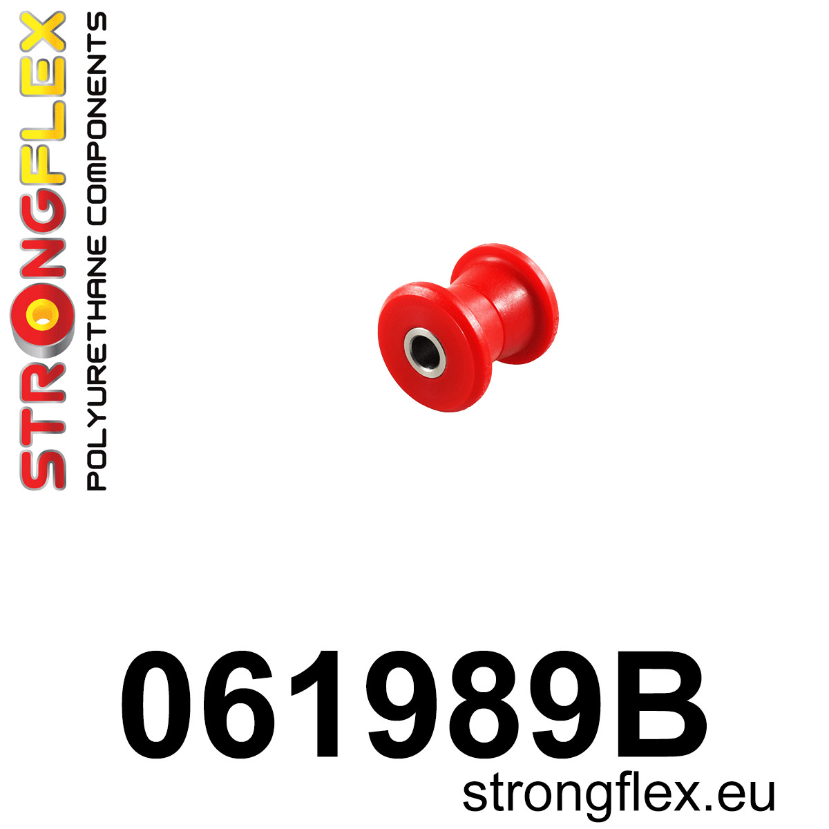 Strongflex Autobianchi Voorste draagarm rubber - binnenste – 061989B 1 Strongflex Autobianchi Voorste draagarm rubber - binnenste – 061989B