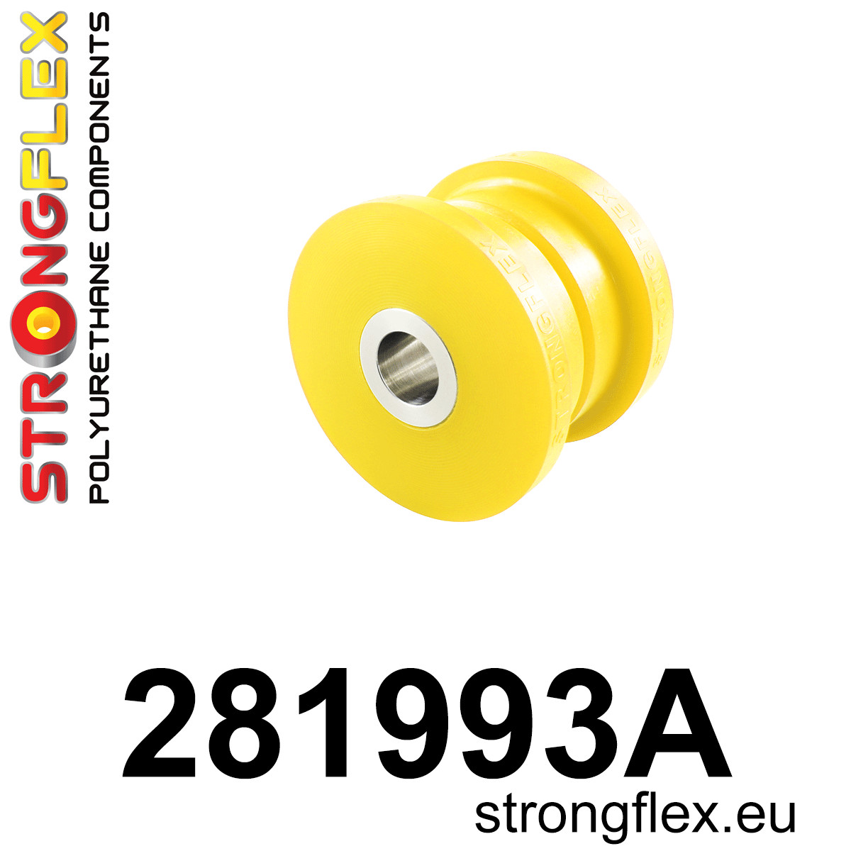Strongflex Nissan Achterste balk rubber SPORT – 281993A 1 Strongflex Nissan Achterste balk rubber SPORT – 281993A