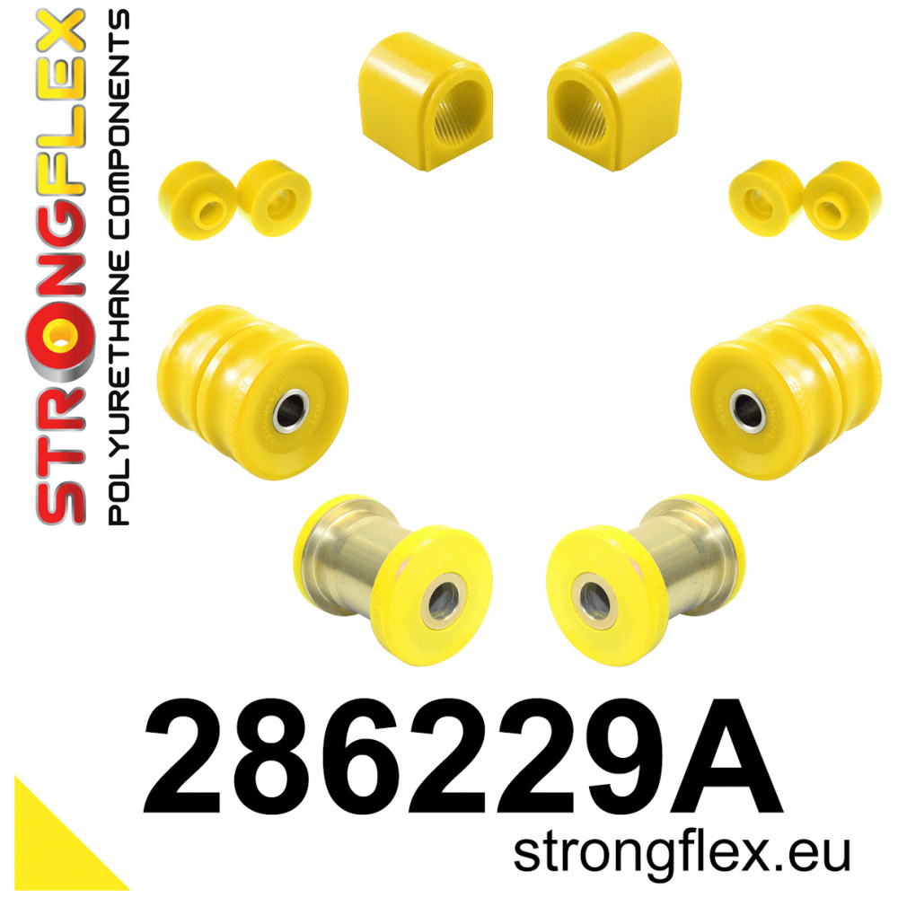 Strongflex Nissan Kit de silentblocs de suspension avant SPORT – 286229A