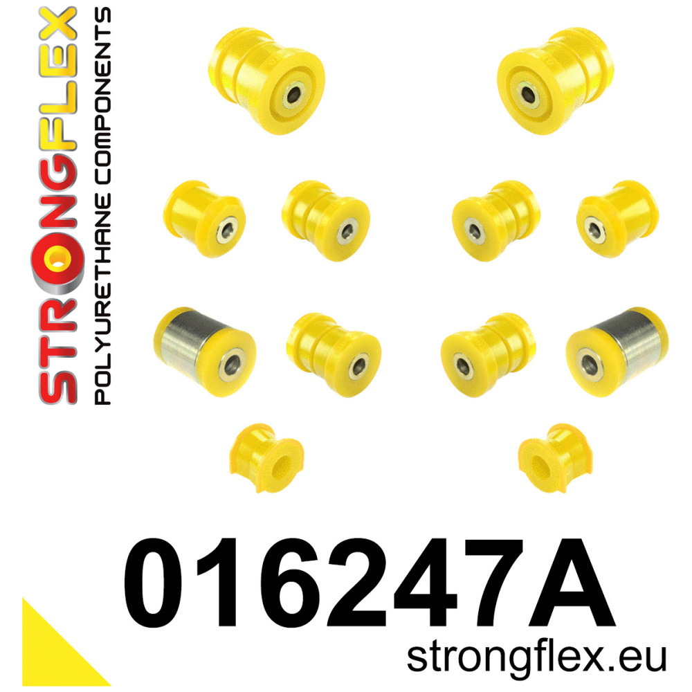 Strongflex Alfa Romeo Achterste ophangrubberset SPORT – 016247A
