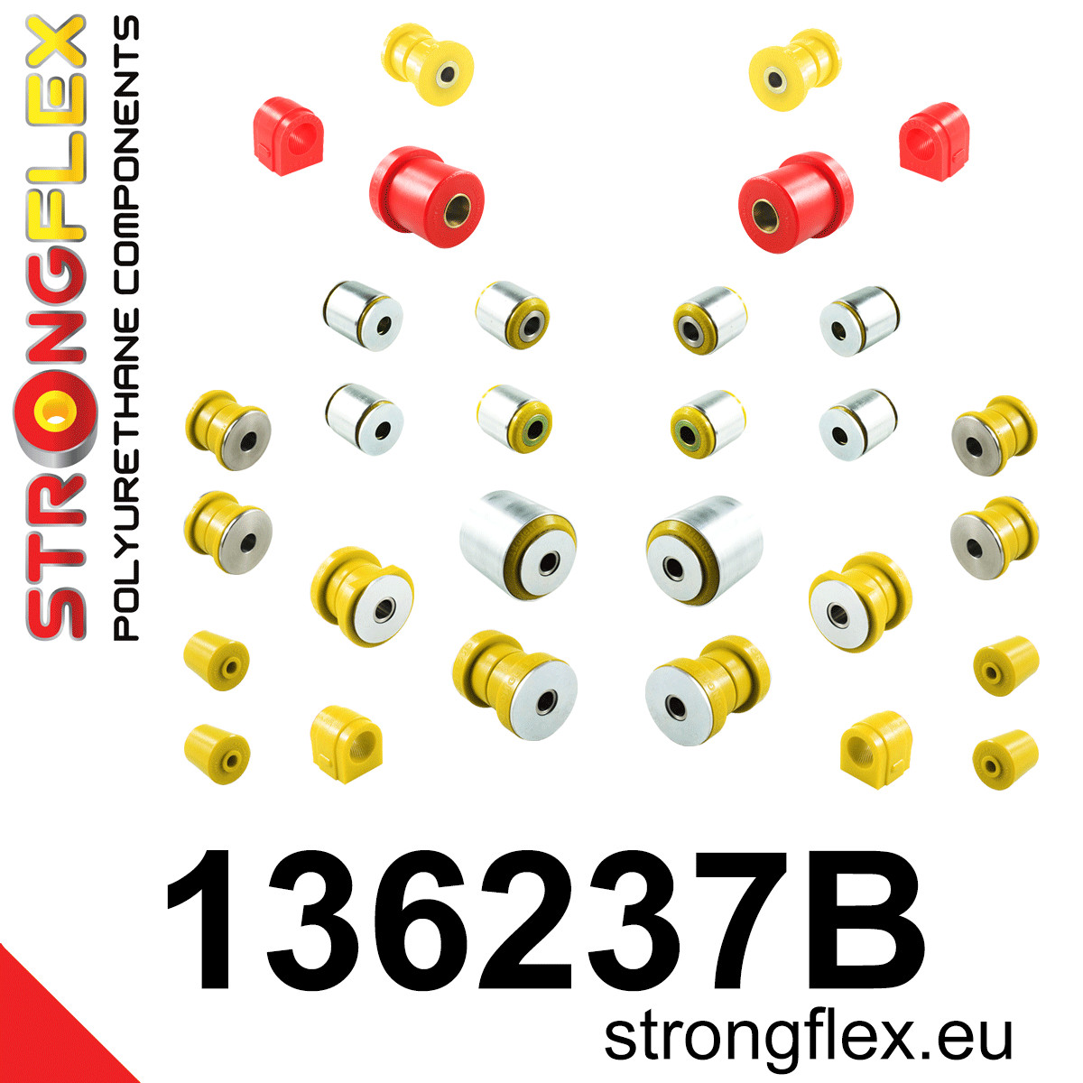 Strongflex Opel Vauxhall Voorste en achterste suspension set – 136237B 1 Strongflex Opel Vauxhall Voorste en achterste suspension set – 136237B
