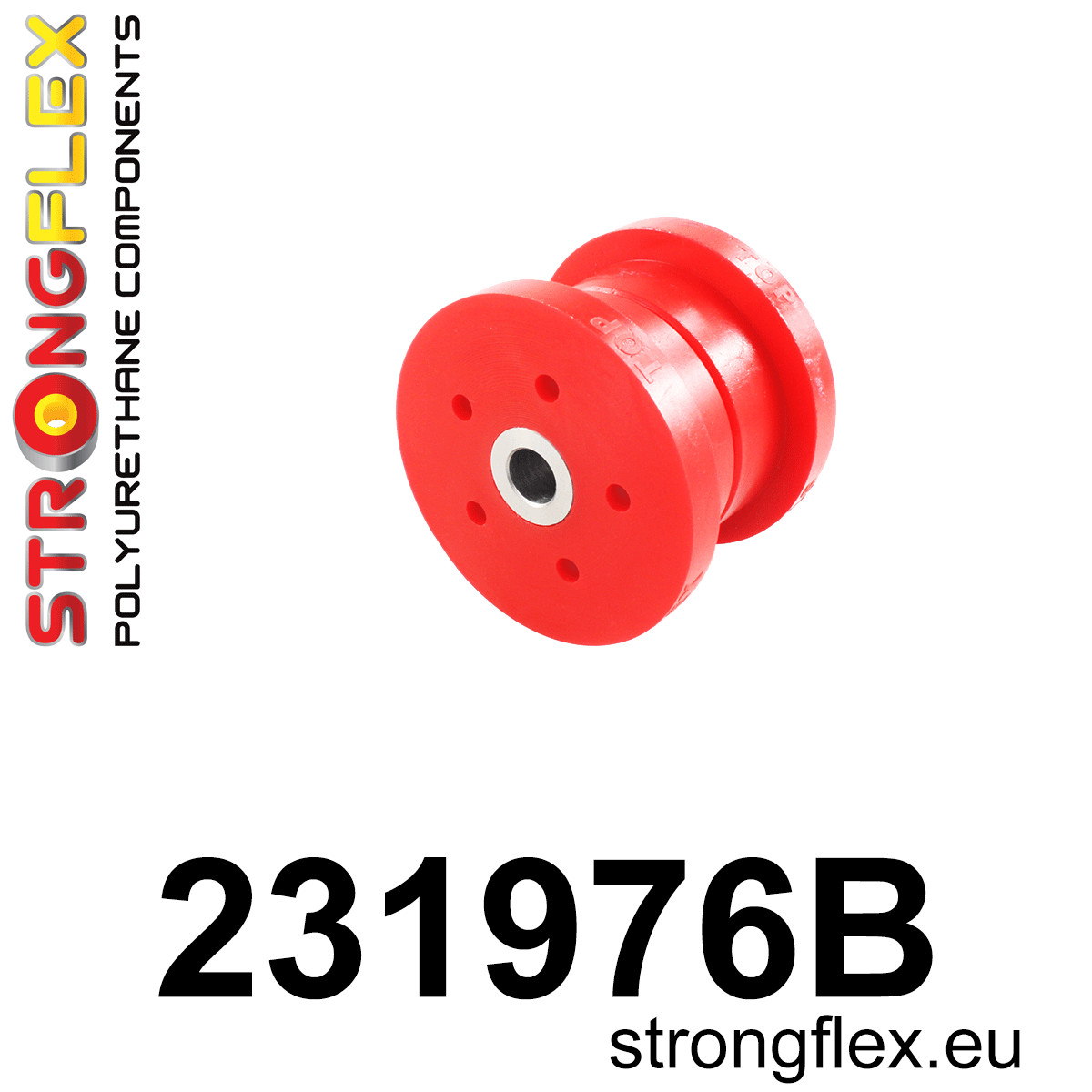 Strongflex Volvo Voorste bovenste motorsteun rubber - voorste – 231976 1 Strongflex Volvo Voorste bovenste motorsteun rubber - voorste – 231976