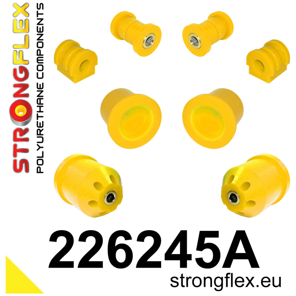 Strongflex Seat Voorste suspension en ream balk rubberset SPORT – 226245A