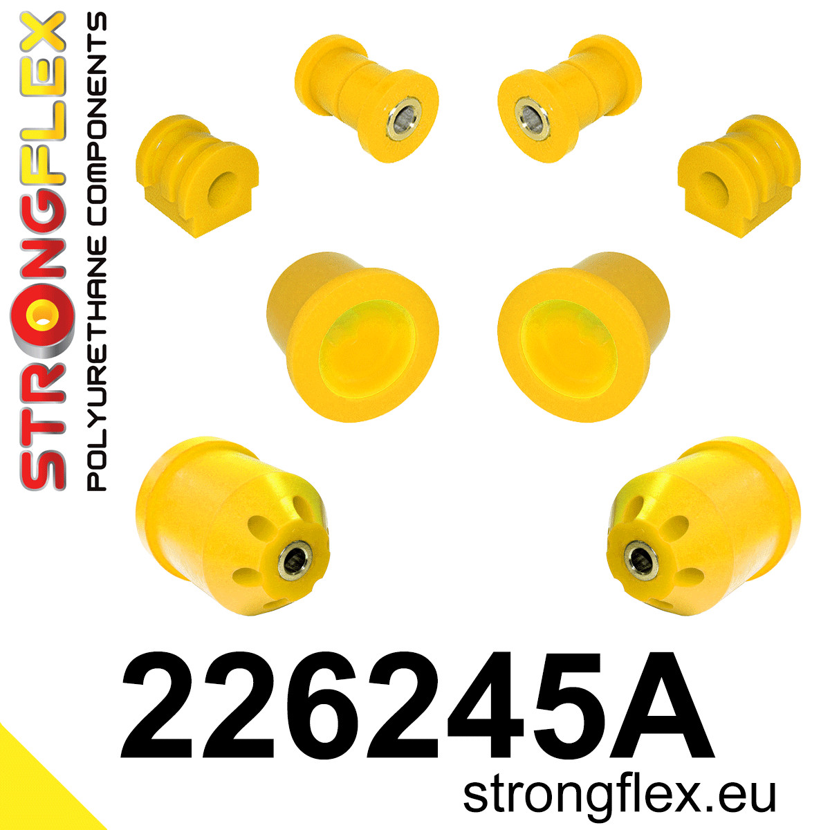 Strongflex Seat Voorste suspension en ream balk rubberset SPORT – 226245A 1 Strongflex Seat Voorste suspension en ream balk rubberset SPORT – 226245A