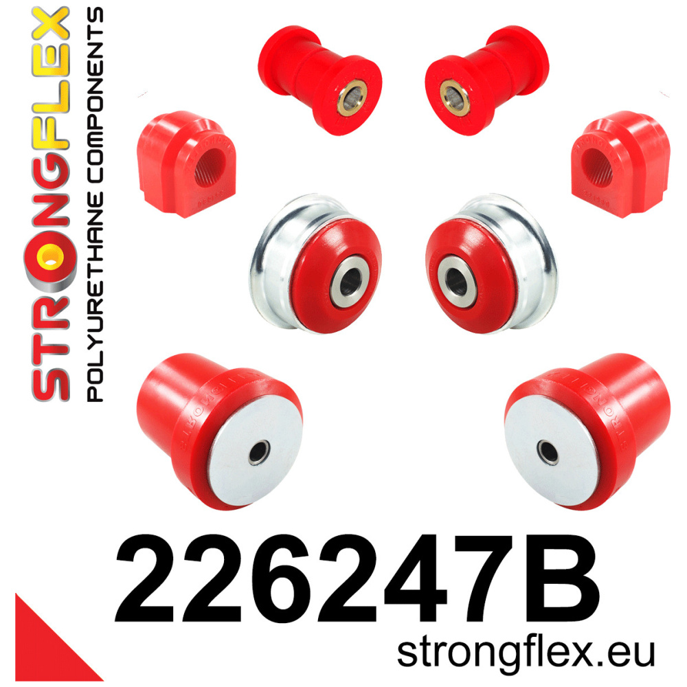 Strongflex Seat Voorste suspension en ream balk rubberset – 226247B